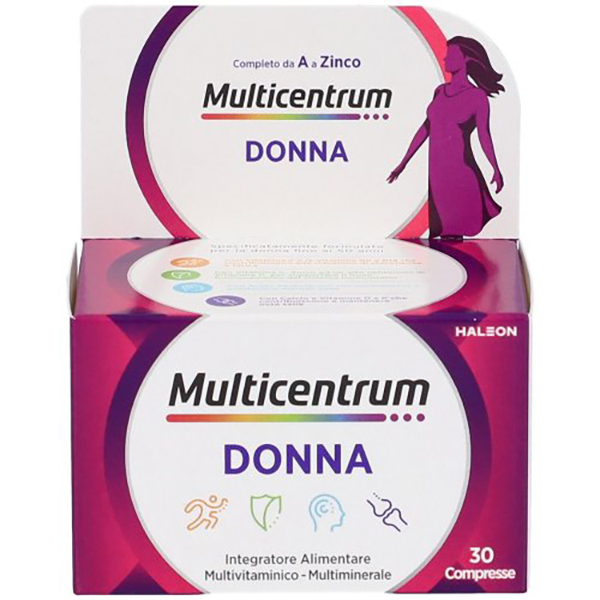 Farbene.shop | Multicentrum Donna 30 Compresse