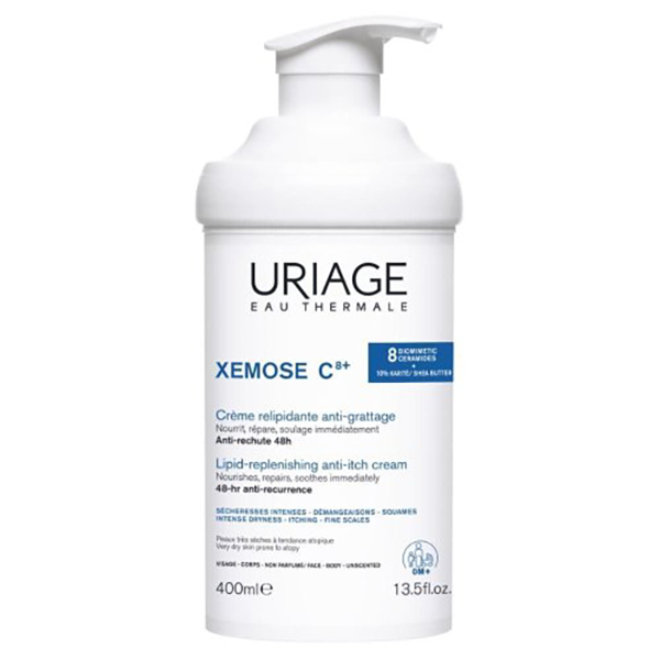 Farbene.shop | Uriage Xémose C8+ Crema Liporestitutiva Anti-Irritazioni 400 ml