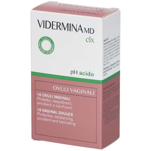 Farbene.shop | Vidermina Clx 10 Ovuli Vaginali