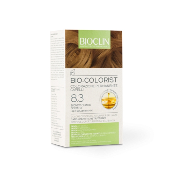 Farbene.shop | Bioclin BIO COLORIST 8,3 biondo chiaro dorato