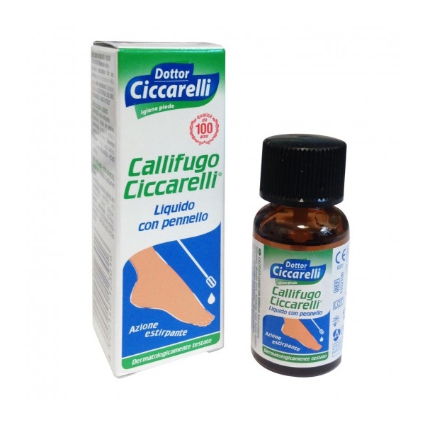 Farbene.shop | CALLIFUGO CICCARELLI LIQUIDO CON PENNELLO PER RIMOZIONE CALLLI 12 ML