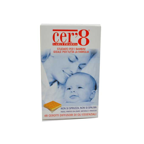 Farbene.shop | CER'8 CUSCINETTI ADESIVI ANTI ZANZARE SCATOLA DA 48 CUSCINETTI