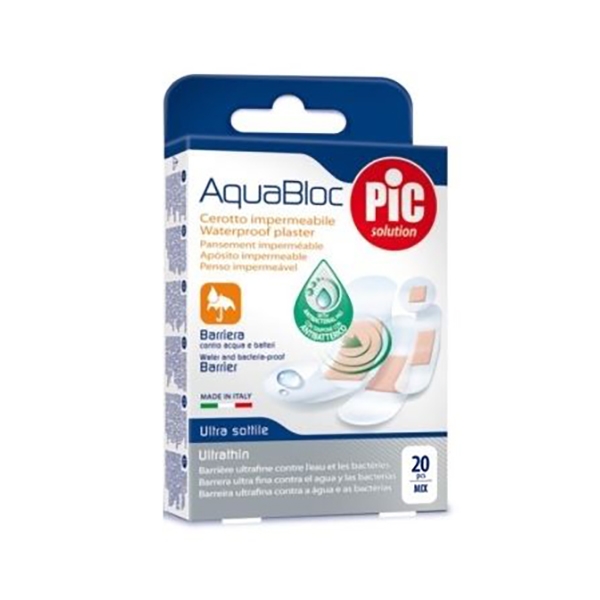 Farbene.shop | CEROTTO PIC AQUABLOC MIX ANTIBATTERICO 20 PEZZI