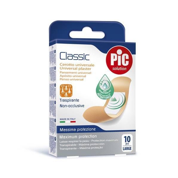 Farbene.shop |CEROTTO PIC CLASSIC 25X72 MM 10 ANTIBATTERICO 10 PEZZI
