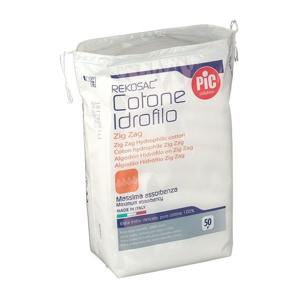 Farbene.shop | Cotone Idrofilo Pic Rekosac Zig Zag 50g