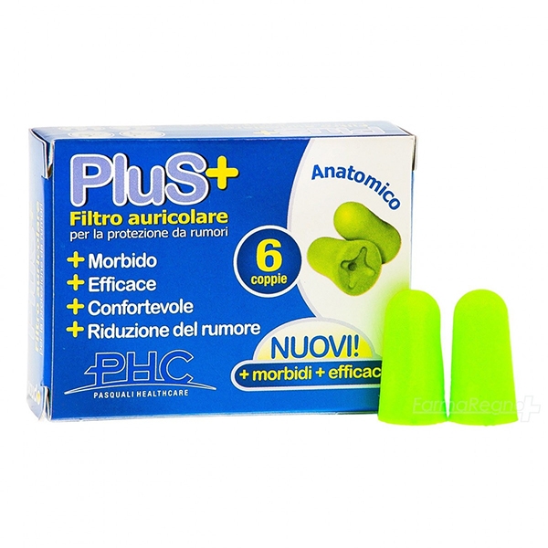 Farbene.shop | EARPLUG SCUDO PLUS 6 COPPIE 12