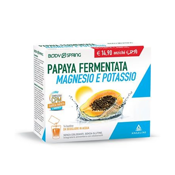 Farbene.shop | ENERGYA PAPAYA MAGNESIO POTASSIO 14 BUSTINE