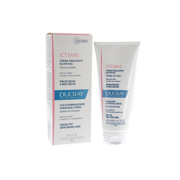 Farbene.shop | DUCRAY ICTYANE crema emolliente nutritiva 200 ML