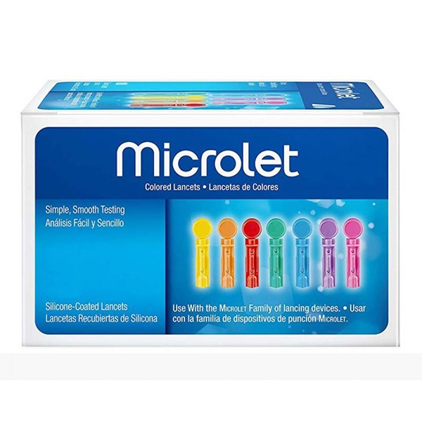 Farbene.shop | LANCETTE PUNGIDITO PER DISPOSITIVO MICROLET 25 PEZZI