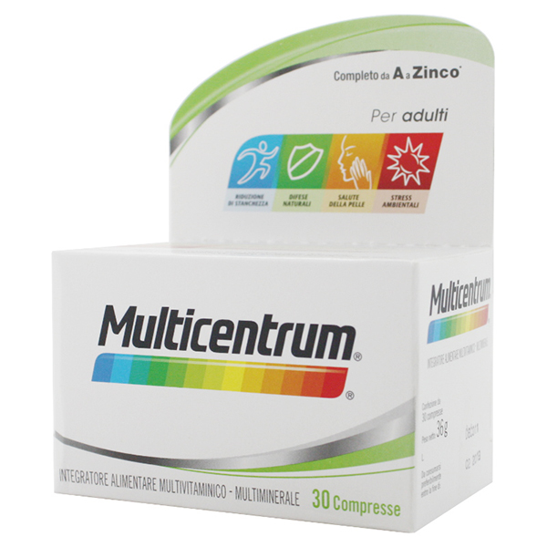 Farbene.shop | Multicentrum Adulti Effervescente 30 Compresse