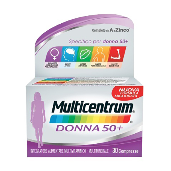 Farbene.shop | Multicentrum Donna 50+ 30 Compresse
