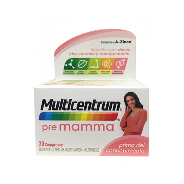 Farbene.shop | Multicentrum Pre-Mamma 30 compresse