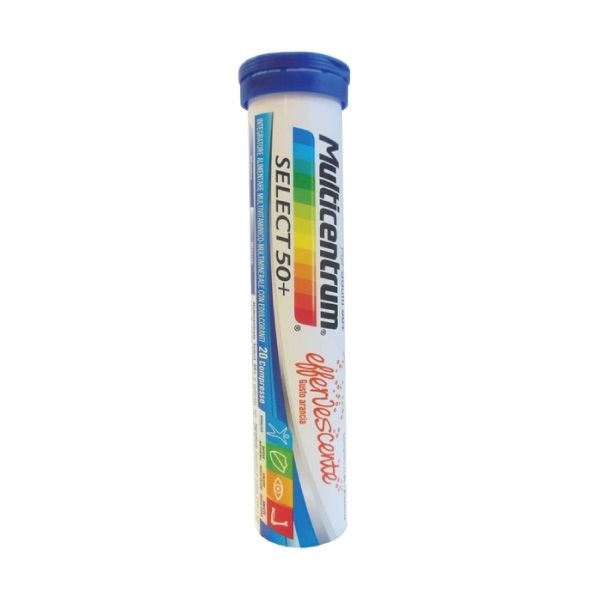 Farbene.shop | Multicentrum Select 50+ Effervescente 20 Compresse