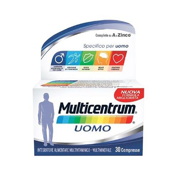 Farbene.shop | Multicentrum Uomo 30 Compresse