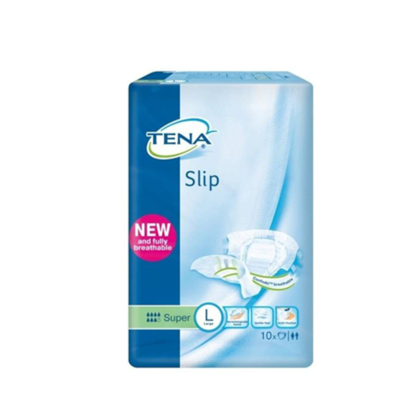 Farbene.shop | Tena Slip Super Pannolone per incontinenza a Mutandina Taglia L 10 Pezzi