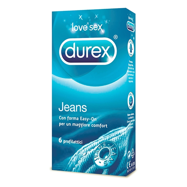 Farbene.shop | Profilattico Durex Settebello Jeans 6 pezzi