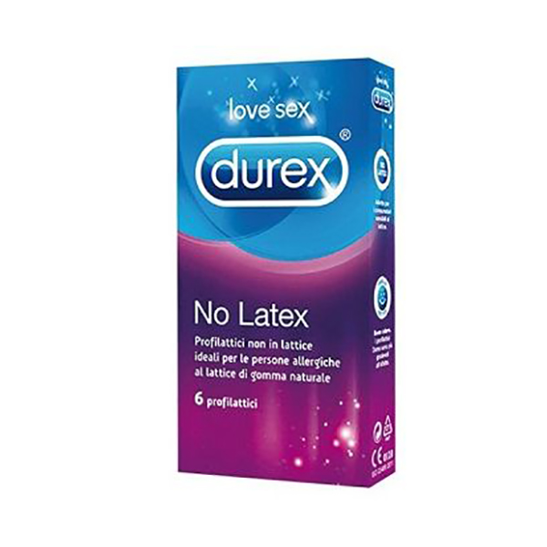Farbene.shop | Profilattico Durex No Latex 6 pezzi