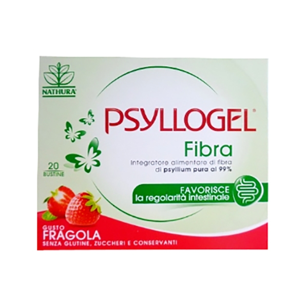 Farbene.shop | PSYLLOGEL FIBRA fragola 20 bustine