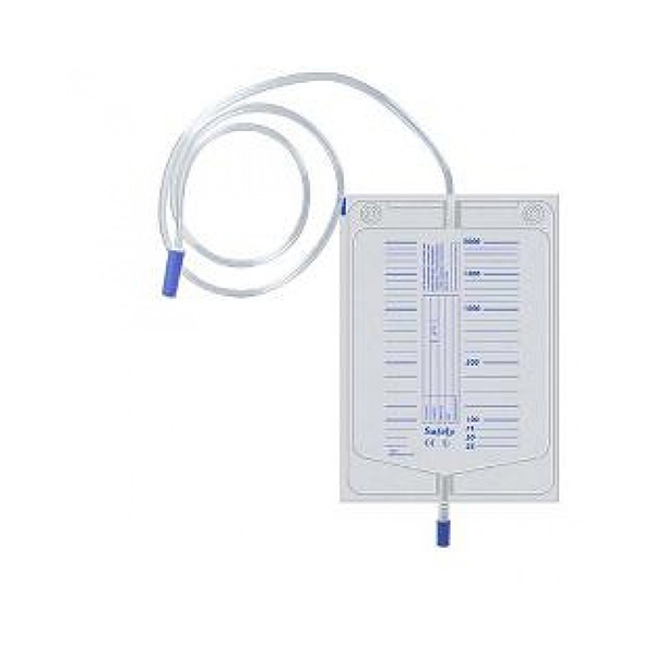 Farbene.shop | SACCA DI DRENAGGIO DA LETTO PER INCONTINENZA CON SCARICO 130 CM 1 PEZZO