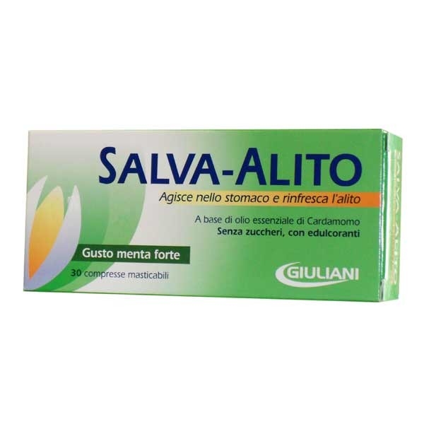 Farbene.shop | SALVA ALITO MENTA FORTE 30 COMPRESSE