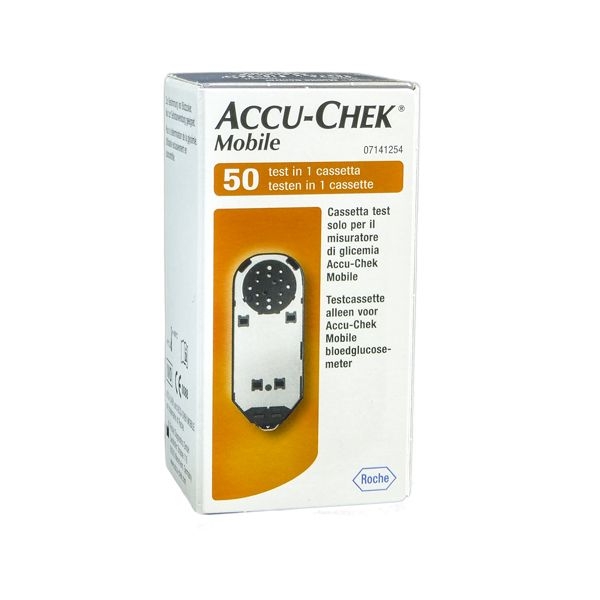Farbene.shop |STRISCE MISURAZIONE GLICEMIA ACCU-CHEK MOBILE 50 TEST MIC 2