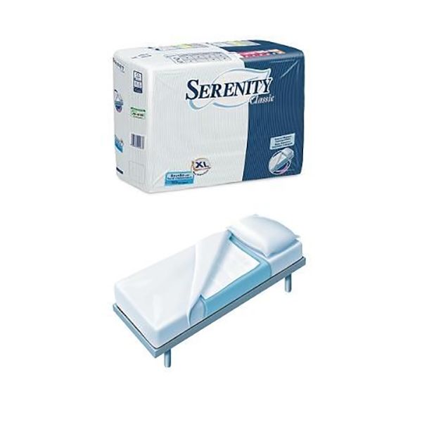 Farbene.shop | Serenity Traversa Salva materasso per incontinenza Misura 60X90CM 30 Pezzi