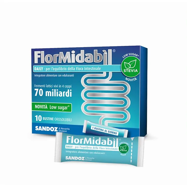 Farbene.shop | FLORMIDABIL DAILY 10 BUSTINE CON STEVIA