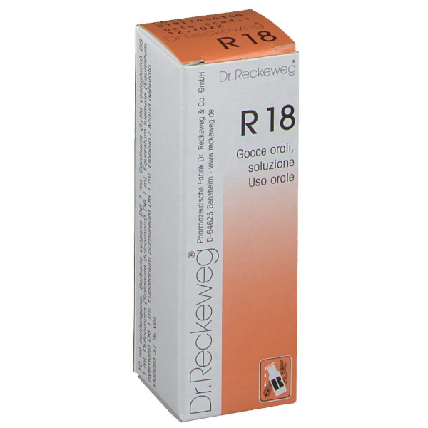 Farbene.shop | RECKEWEG R18 GOCCE 22 ML