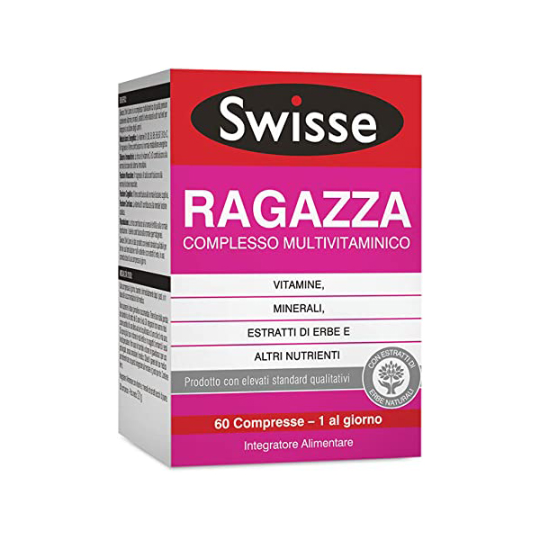 Farbene.shop | Swisse Multivitaminico Ragazza 60 compresse