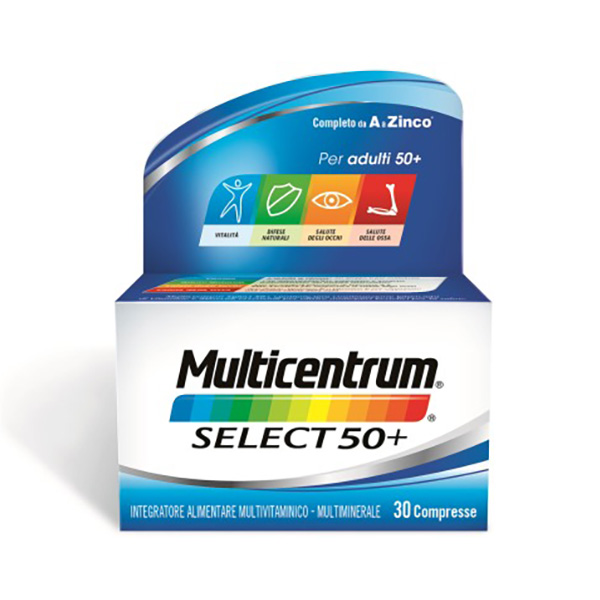Farbene.shop | Multicentrum Select 50+ 30 Compresse