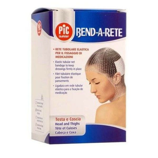 Farbene.shop | BENDA A RETE TUBOLARE PIC CALIBRO 5 TESTA/COSCIA 3M
