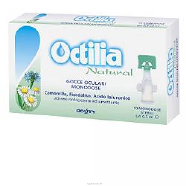 Farbene.shop | Octilia Natural Gocce Occhi irritati e arrossati 10 flaconcini monodose 0,5 ML