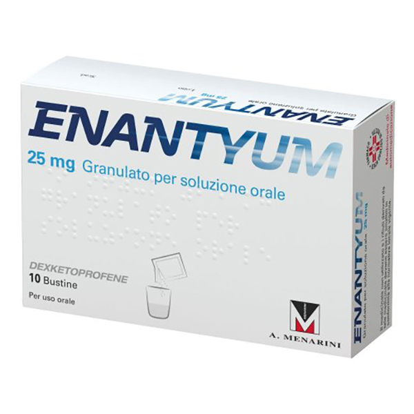 Farbene.shop | Enantyum 25 mg 10 Bustine