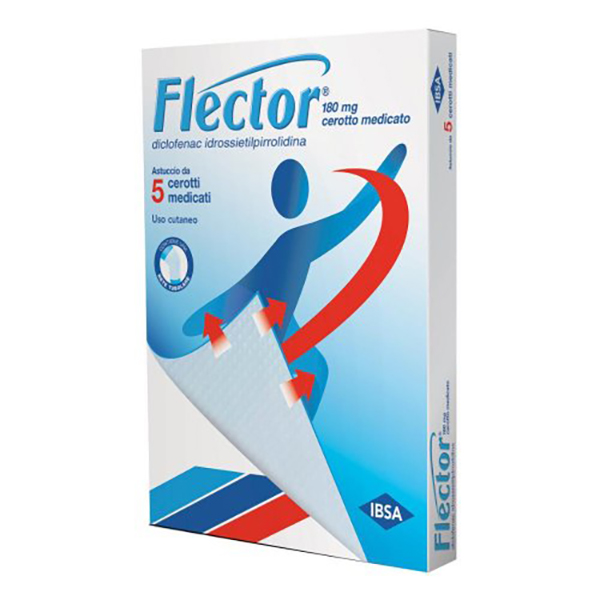 Farbene.shop | Flector 5 Cerotti Medicati 180 mg