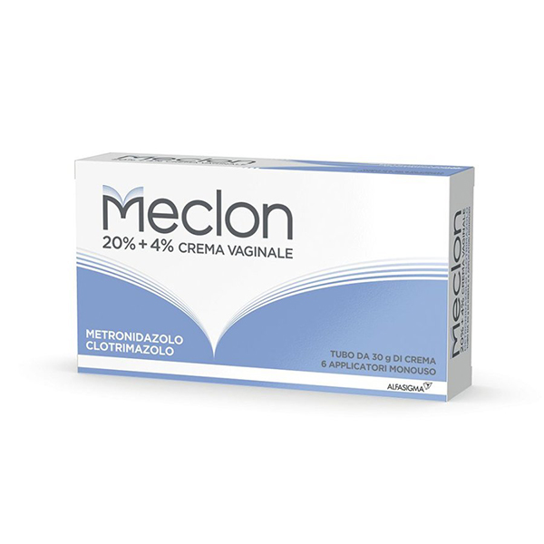 Farbene.shop | Meclon crema vaginale 30 g 20% + 4% + 6 applicatori