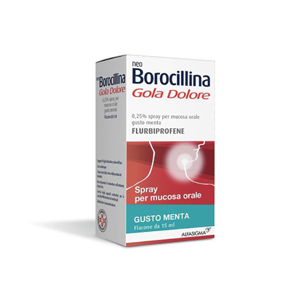 Farbene.shop | Neoborocillina Gola Dolore Spray 15 ml