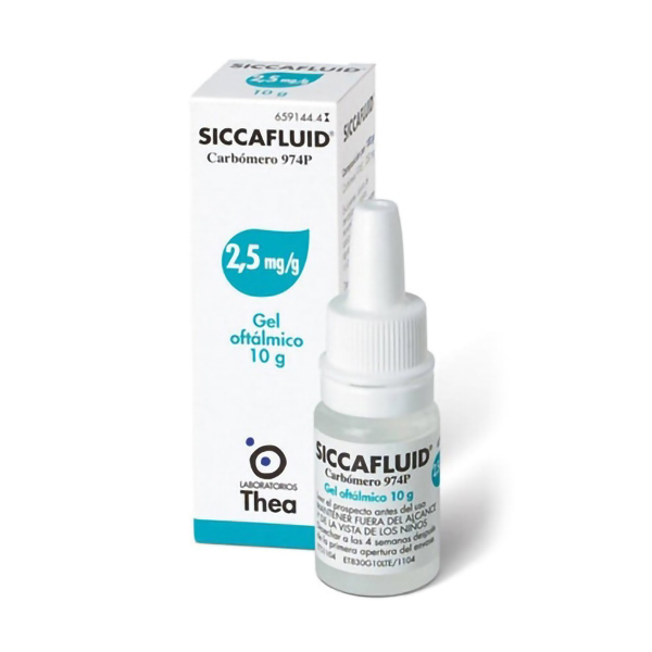 Farbene.shop | Siccafluid Gel Oftalmico 10 g 2,5 mg/g
