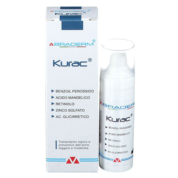 Farbene.shop | Braderm Kurac Crema Dermopurificante Seboriequilibrante 30 ml