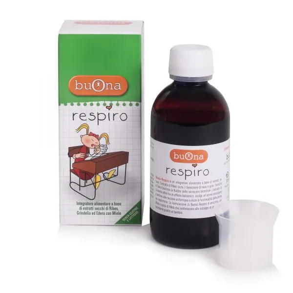 Buona Respiro Sciroppo 140ml Sollievo Naturale Tosse-0