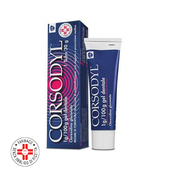 Farbene.shop | CORSODYL*GEL DENT 30G 1G/100G