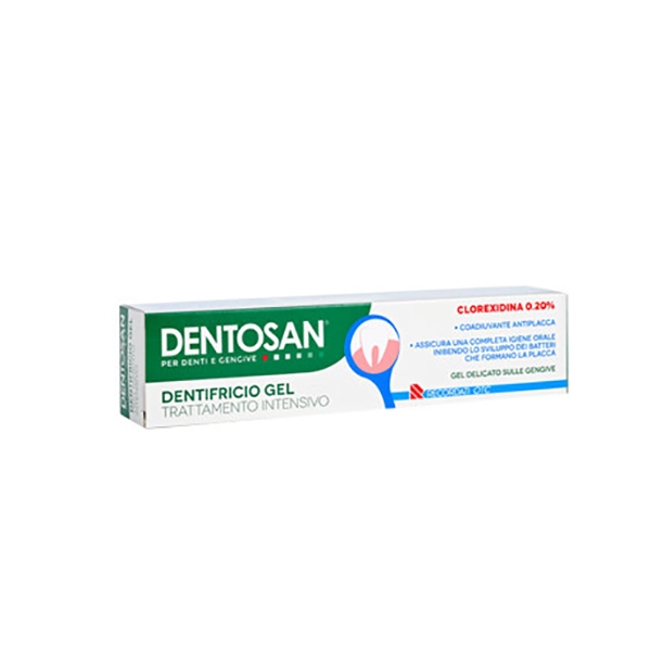 Farbene.shop | DENTOSAN GEL DENTIFRICIO CLOREXIDINA 0,2% 75 ML