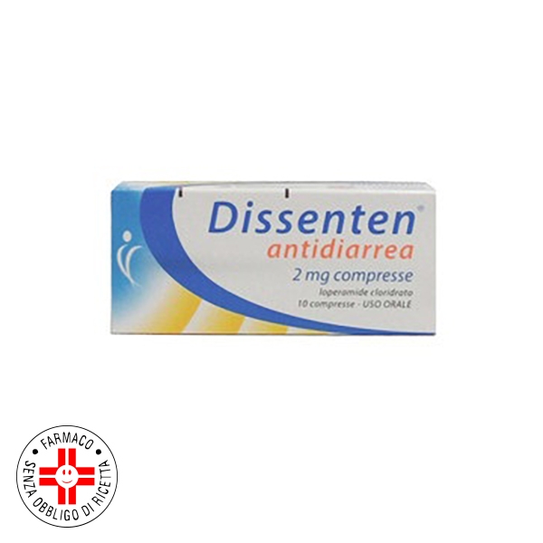 Farbene.shop | DISSENTEN ANTIDIARREA*10 cpr 2 mg