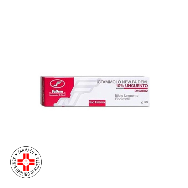 ICTAMMOLO (NEW.FA.DEM.)*ung derm 30 g 10%-0
