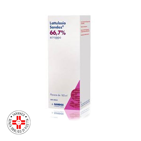 Farbene.shop | LATTULOSIO (SANDOZ)*sciroppo 180 ml 66,7% flacone
