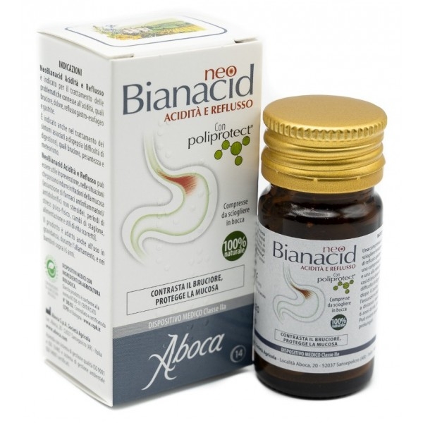 Farbene.shop | ABOCA NEOBIANACID 14 COMPRESSE MASTICABILI