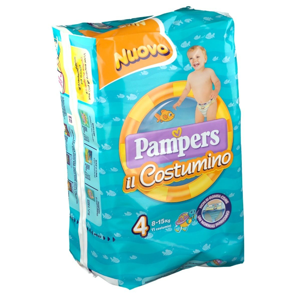 Farbene.shop | PAMPERS COSTUMINO CP 11 TG4 TG 4 11 PEZZI