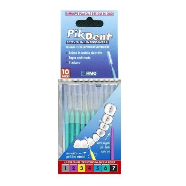 Farbene.shop | PIKDENT STUZZICOLINO 6 VE 10PZ