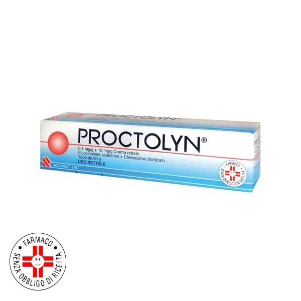 Farbene.shop | PROCTOLYN*crema rett 30 g 0,1 mg/g + 10 mg/g