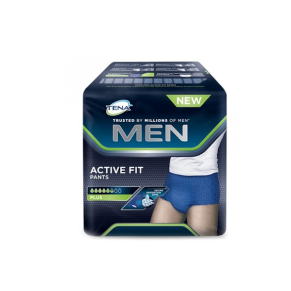 Farbene.shop | Tena Men Pants Active Fit Taglia L 8 Pezzi