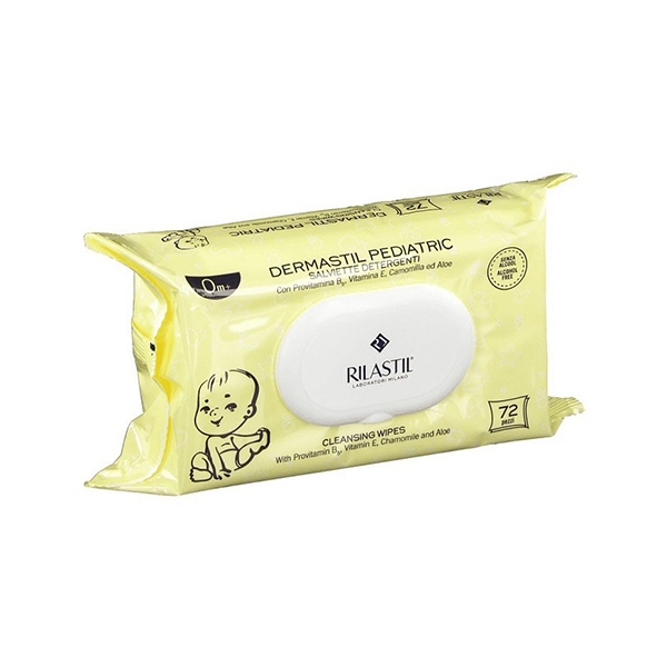 Farbene.shop | Rilastil Dermastil Pediatric Salviette 72 Pezzi